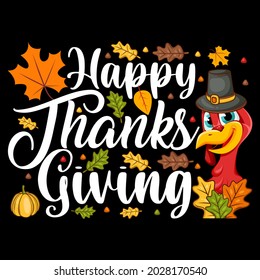 Happy Thanksgiving Day vector  t-shirt design that are perfect for coffee mug, poster, cards, pillow cover, sticker, Canvas design, and Musk design.