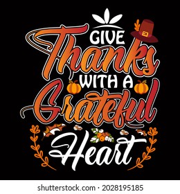 Happy Thanksgiving Day vector  t-shirt design that are perfect for coffee mug, poster, cards, pillow cover, sticker, Canvas design, and Musk design.