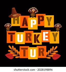 Happy Thanksgiving Day vector  t-shirt design that are perfect for coffee mug, poster, cards, pillow cover, sticker, Canvas design, and Musk design.