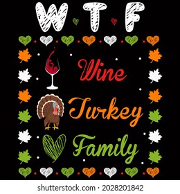 Happy Thanksgiving Day vector  t-shirt design that are perfect for coffee mug, poster, cards, pillow cover, sticker, Canvas design, and Musk design.