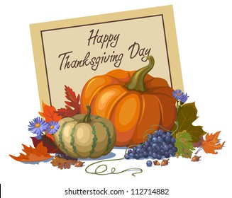 Happy Thanksgiving Day/Autumn Decoration