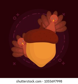 happy thanksgiving design