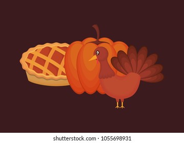 Happy thanksgiving design
