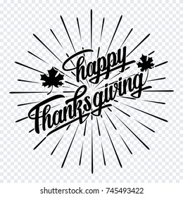 Happy Thanksgiving Design ,Vector Illustration