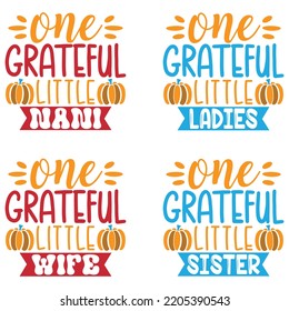 Happy Thanksgiving, Happy Fall T shirt and SVG design bundle. autumn thanksgiving bundle, hello fall pumpkin designs. Thanksgiving Quotes t shirt Design, Vector EPS Editable Files Bundle.