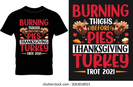 Happy thanksgiving, funny t shirt design