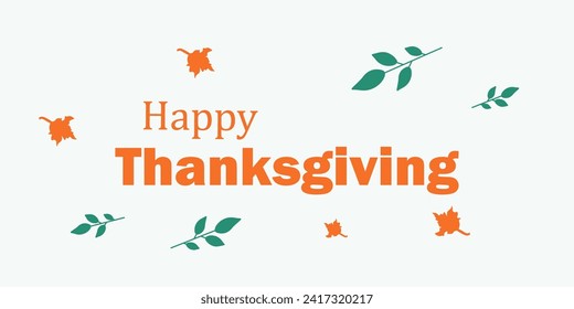 Happy Thanksgiving greetings to loved ones. Happy Thanksgiving design for greeting card
