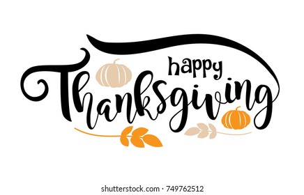 Happy Thanksgiving illustration