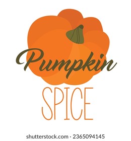 Happy Thanksgiving Lettering - Pumpkin Spice