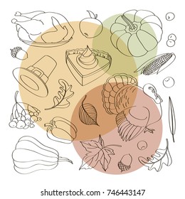 Happy Thanksgiving set