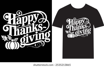 Camiseta feliz de Acción de Gracias – Camiseta festiva de cosecha de otoño para reuniones familiares y celebraciones de Festiva