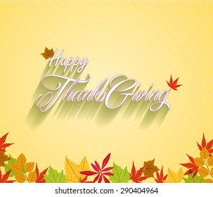 Happy Thanksgiving vector 