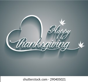 Happy Thanksgiving vector 