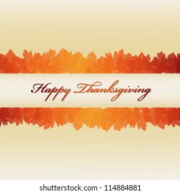 Happy Thanksgiving - vector background