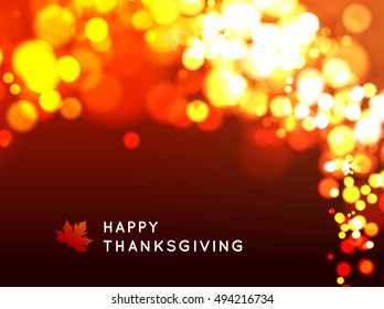 Happy thanksgiving vector background