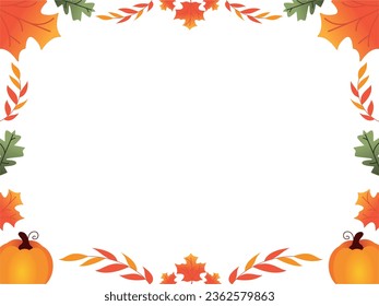 Happy thanksgiving. Vector illustration. Copy space area. Cartoon style. Background design for print greetings card, banner, poster. Colorful