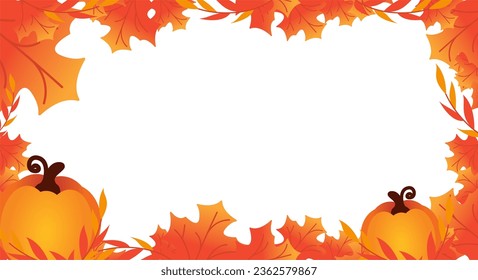 Happy thanksgiving. Vector illustration. Copy space area. Cartoon style. Background design for print greetings card, banner, poster. Colorful