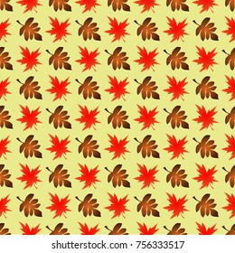 Happy Thanksgiving vector seamless background pattern