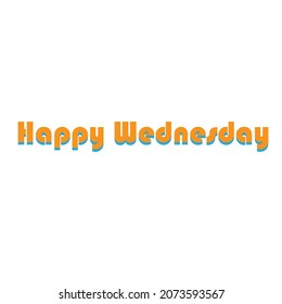 Happy Thursday vector minimalist design or banner
