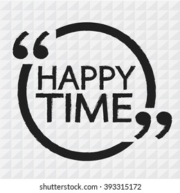 HAPPY TIME Illustration design