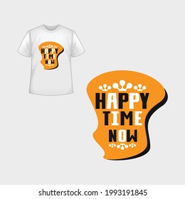 Happy time now T-shirt resources