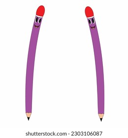 happy together cartoon pencil drawing illustration