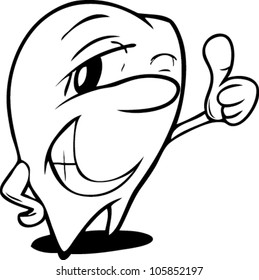 Happy tooth