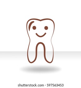Happy Tooth. Icon.