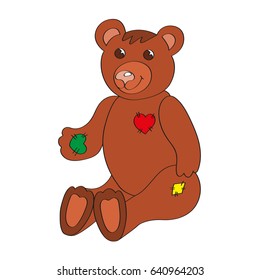 Happy toy bear