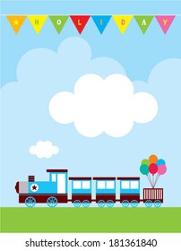 happy train holiday