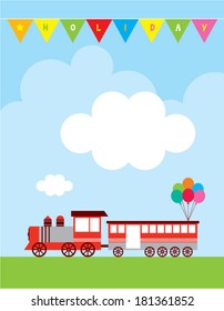 happy train holiday