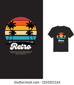 HAPPY TRAVLING VECTOR DESIGN T-SHIRT