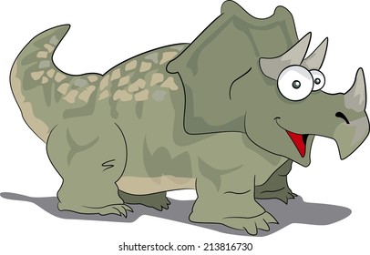 Happy triceratops