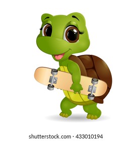 happy turtle cartoon