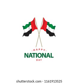 Happy UAE National Day Vector Template Design Illustration