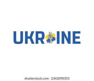 Happy Ukraine Independence day, Ukraine Independence day, Ukraine, Flag, 24th August, 24 August, National Day, War, Ukraine Win, Victory Sign Typographic Design Typography Vector Eps Illustration