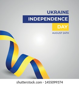 Happy Ukraine Independence Day Vector Design Template Illustration