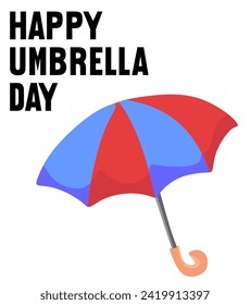 happy umbrella day with umbrella