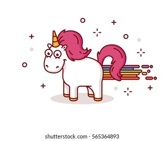 Download Unicorn Pooping Rainbow Images Stock Photos Vectors Shutterstock