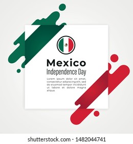 Happy United Mexican States Independence Day VEctor Design Template Illustration