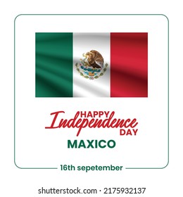 Happy United Mexican States Independence Day Vector Design Template Illustration
