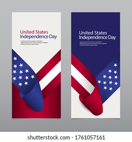 Happy United States Independence Day Celebration Vector Template Design Illustration