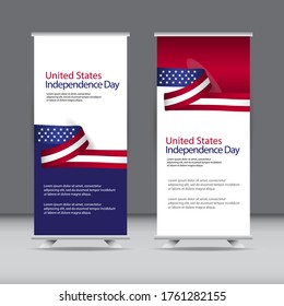 Happy United States Independence Day Celebration Vector Template Design Illustration