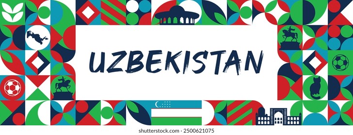 Happy Uzbekistan Independence Day Vector Illustration