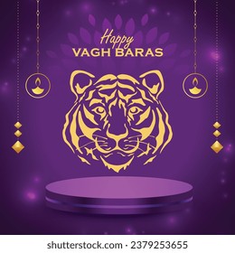 Happy Vagh Baras Puja, Muhurat, Festival of india