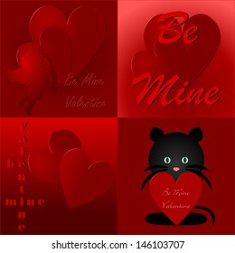 Happy valentine - 4 designs