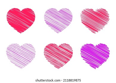 Happy valentine card vector illustration