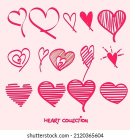 Happy valentine card vector illustration