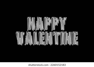 Happy Valentine Crossing Line Vector Design