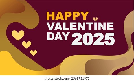 Happy valentine day 2025 background